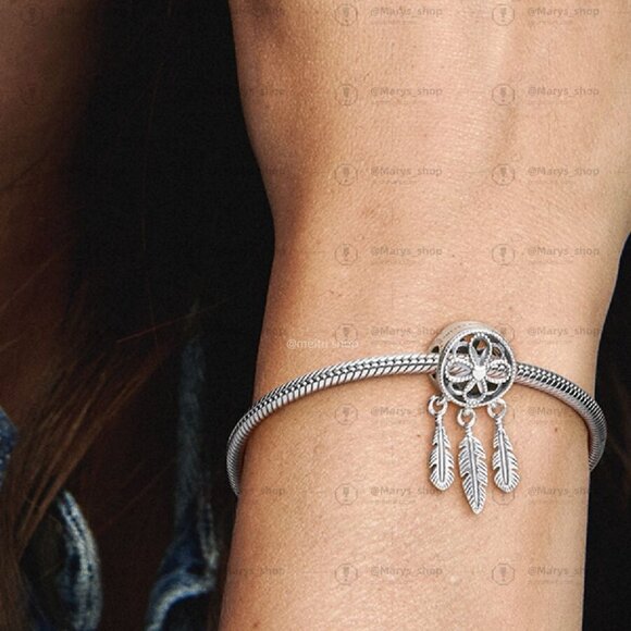 Pandora Spiritual Dreamcatcher Charm|Pendant - Picture 2 of 2